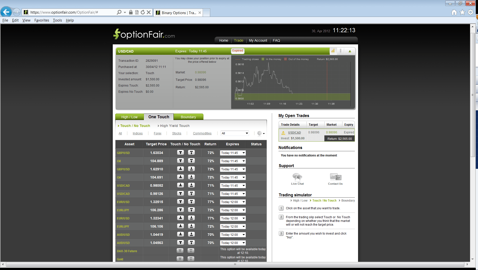 USD/CAD 43012 USD/CAD 43012
